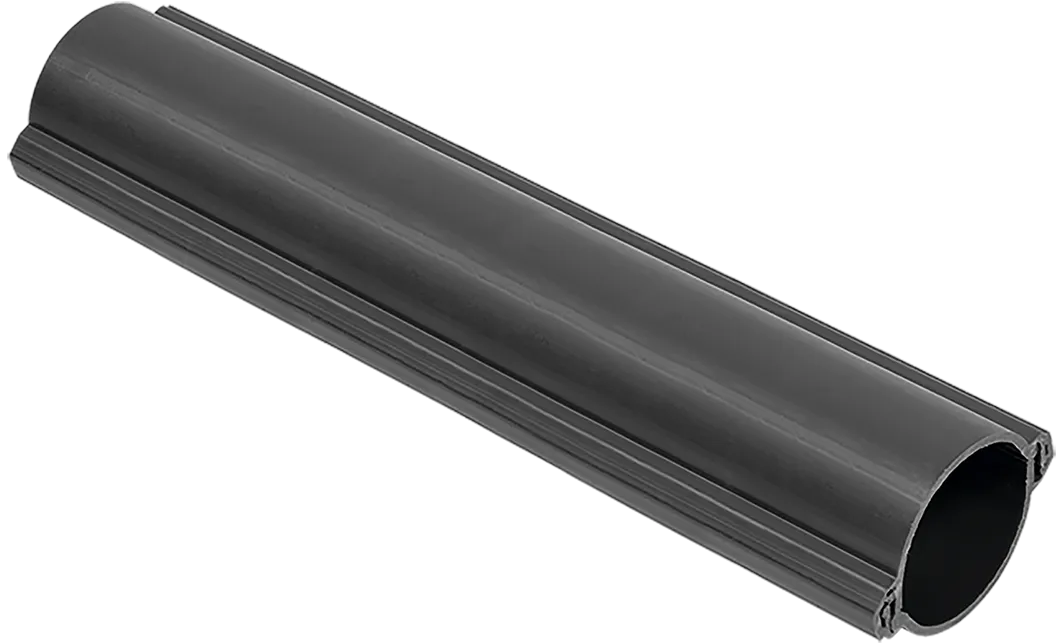 Труба гладкая разборная d=160мм черная (3м) IEK