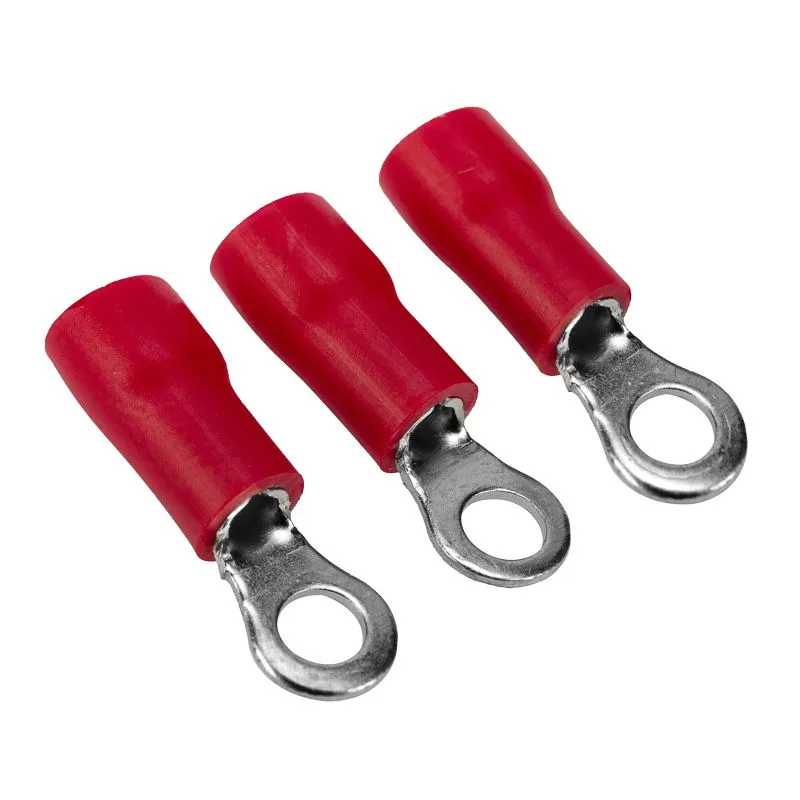 Наконечник кольцевой изолированный ø 3.7 мм 0.5-1.5 мм² (НКи 1.5-3.5) красный (10шт./уп.) REXANT - Фото 3