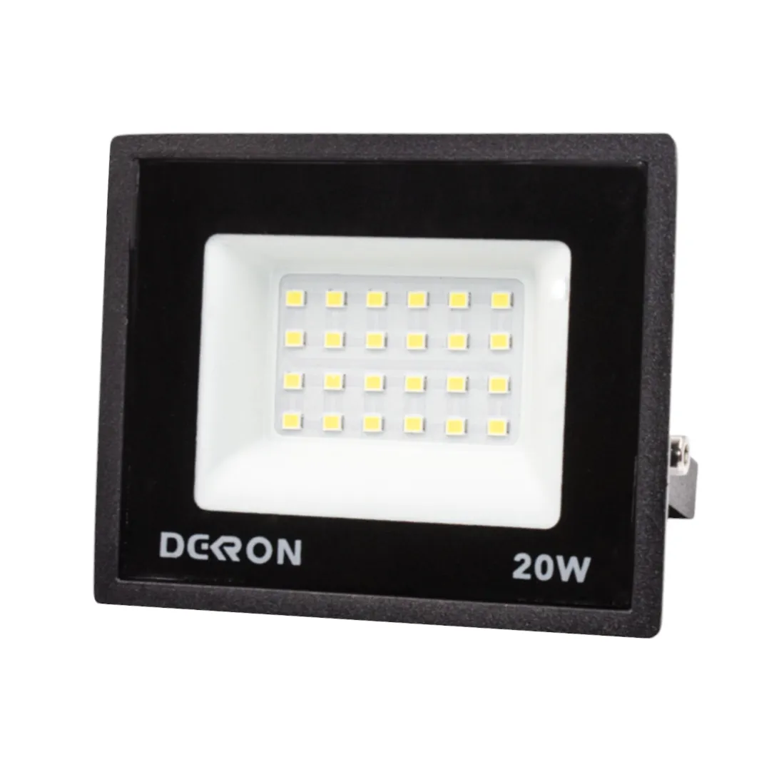 Прожектор светодиодный 20Вт, 1600лм, 6500K, черный,IP65 - Фото 9