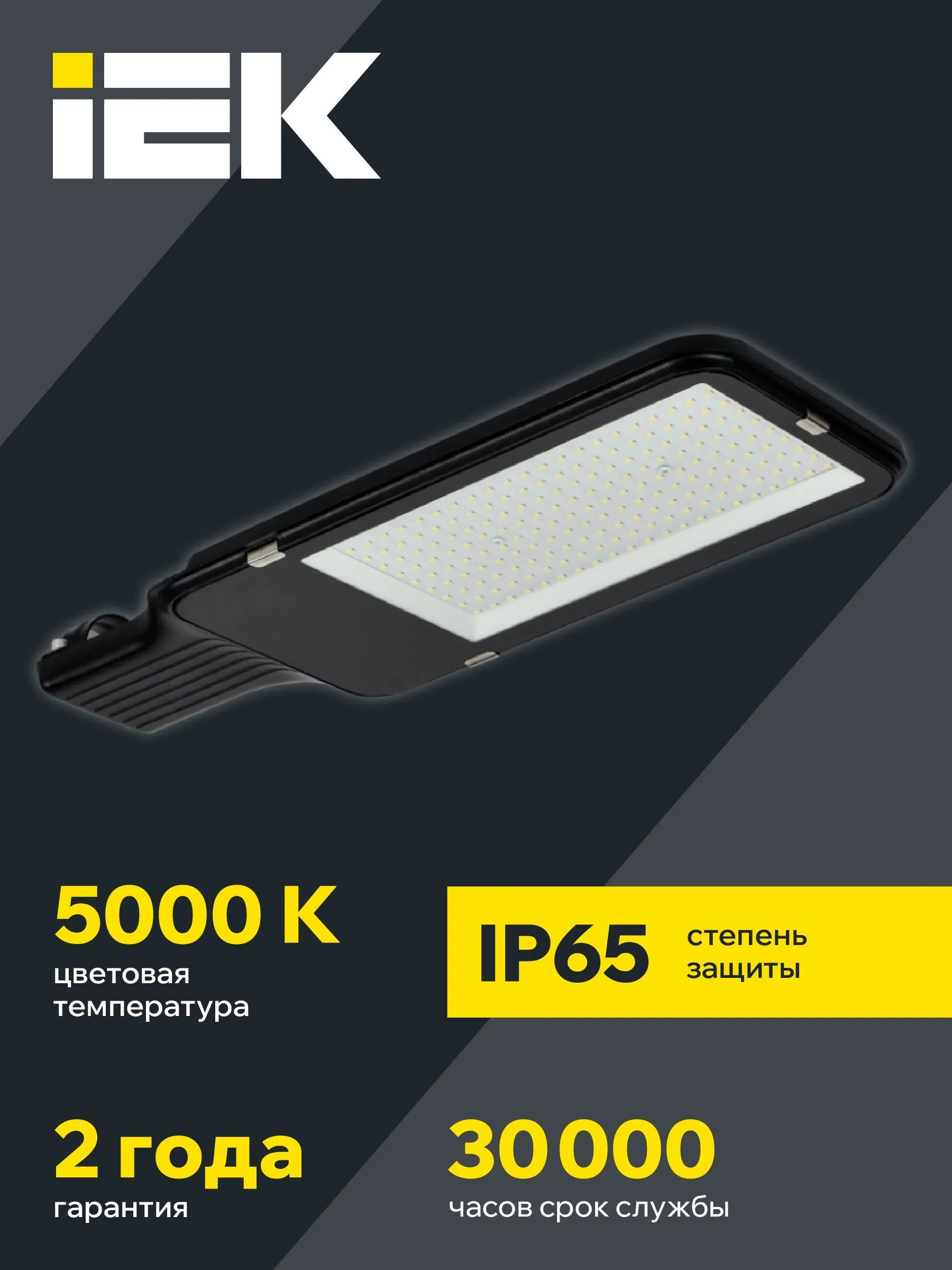 Светильник светодиодный консольный ДКУ 1013-150Д 5000К IP65 IEK - Фото 3