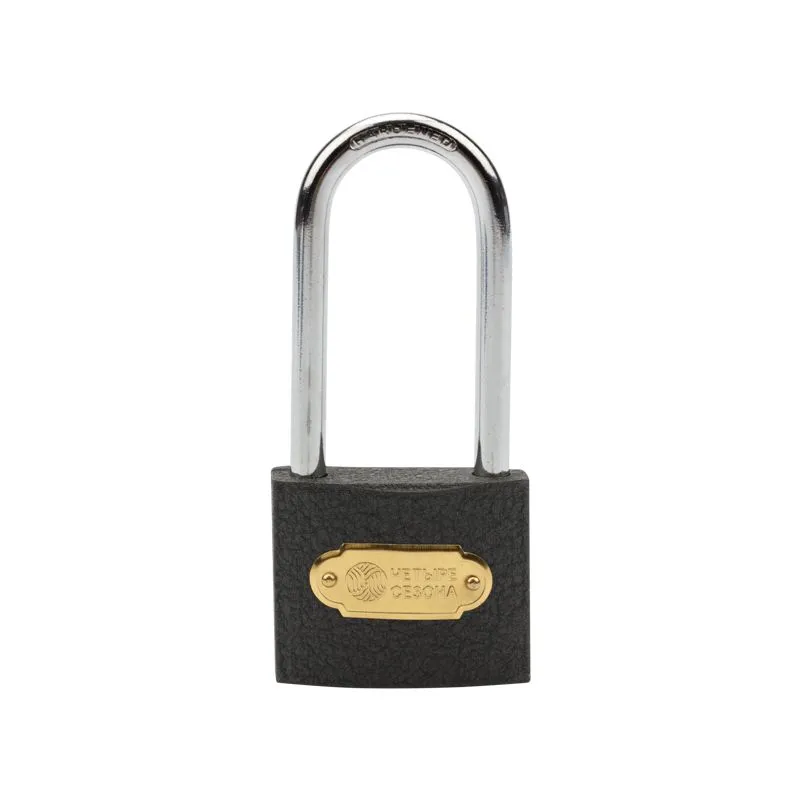 Замок навесной серия «Чугун» 50 мм длинная дужка ЧЕТЫРЕ СЕЗОНА - Фото 3