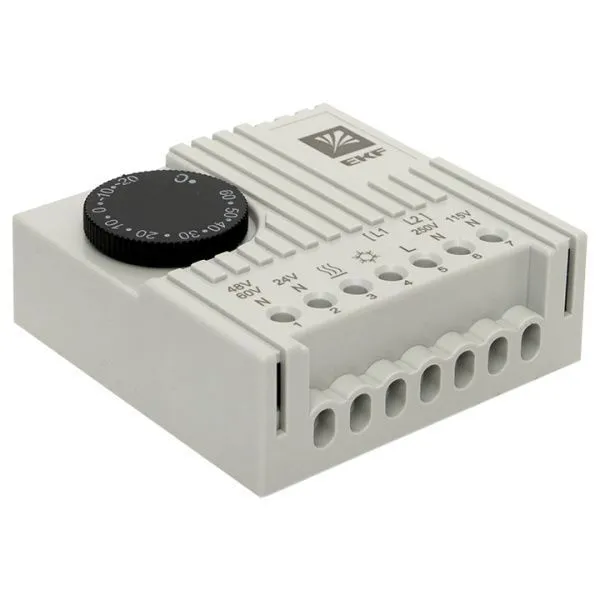 Термостат NO/NC (охлаждение/обогрев) на DIN-рейку 5-10A 230В IP20 EKF PROxima - Фото 8