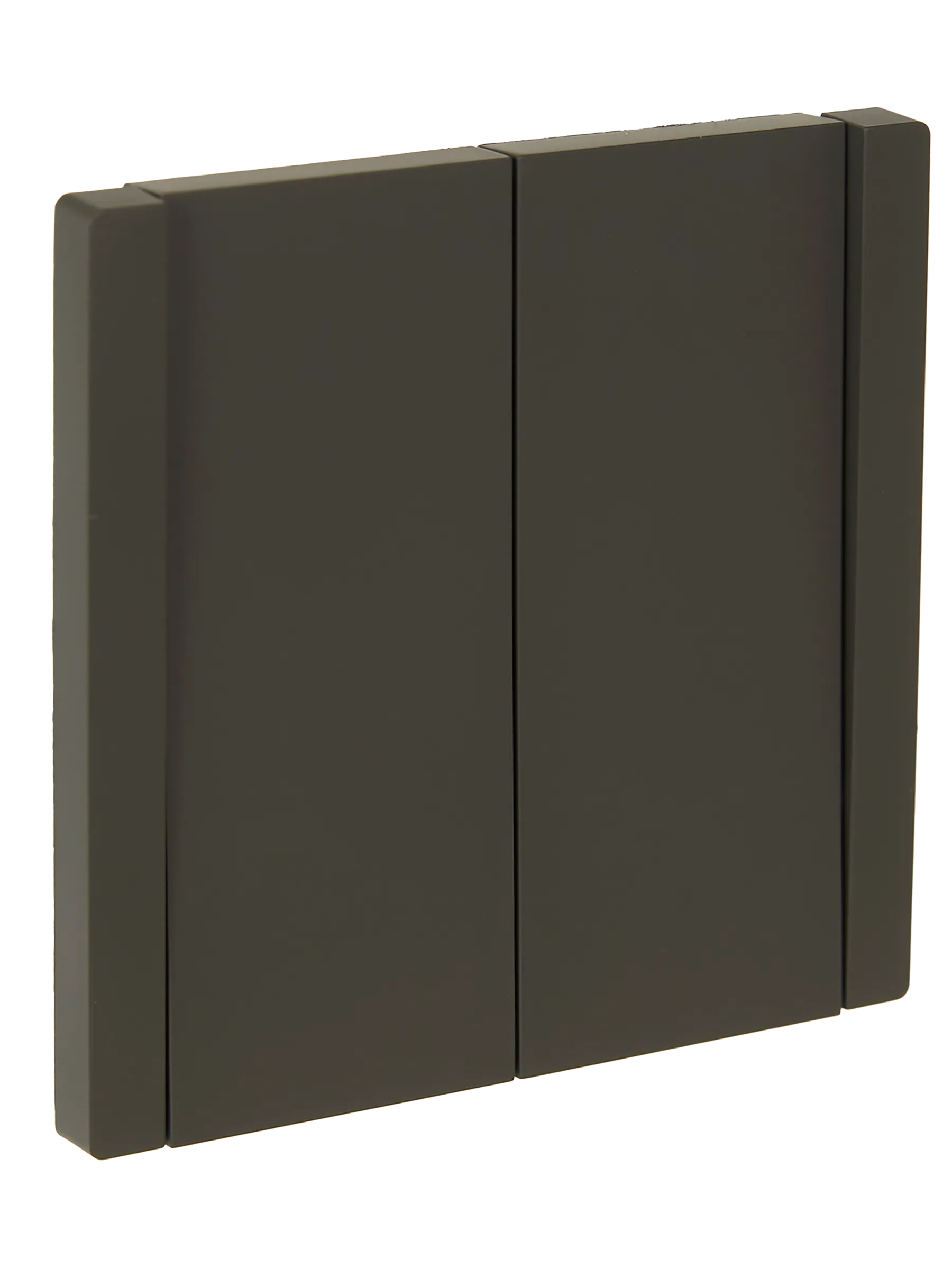 FORTE&PIANO Выключатель 2-клавишный 10А FP305 серый IEK FP-V20-0-10-1-K03