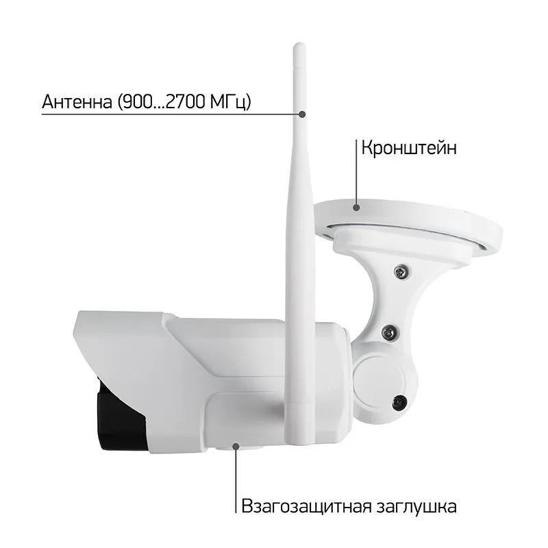 Беспроводная уличная 4G (LTE) Smart камера - Фото 3