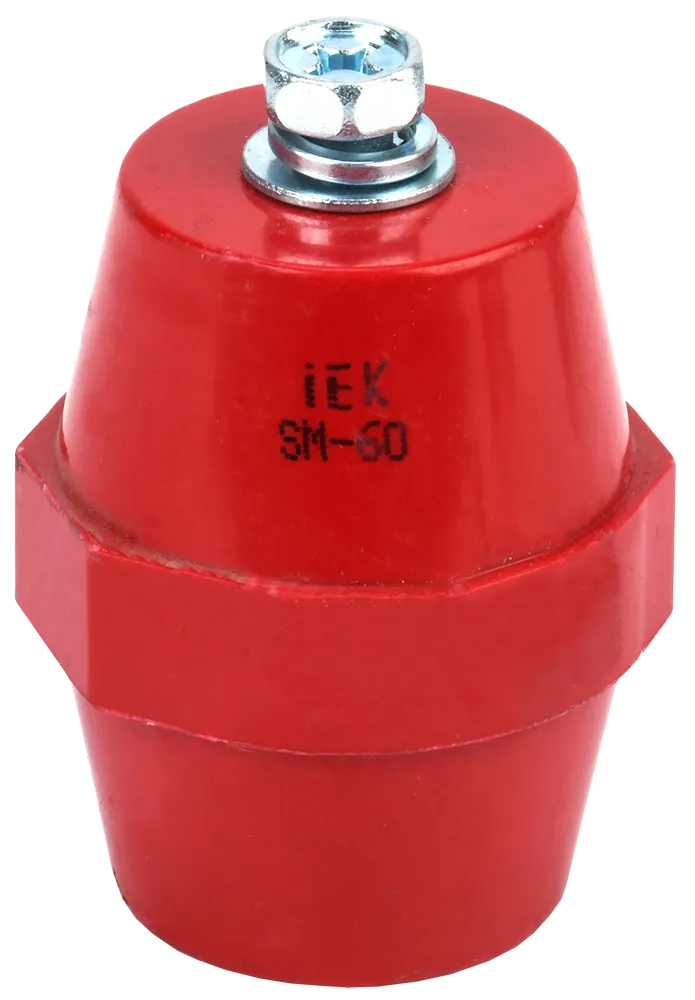 Изолятор SM60 (М8) силовой с болтом IEK