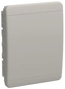 TEKFOR Корпус пластиковый ЩРВ-П-24 IP41 белая дверь IEK TF5-KP13-V-24-41-K01-K01