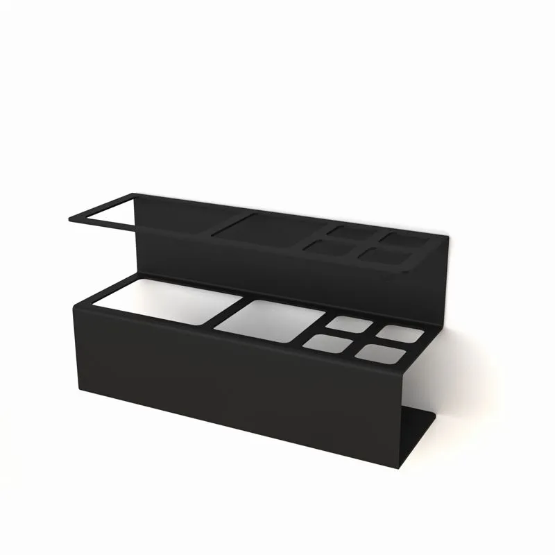 Держатель для хранения зубных щеток и аксессуаров для ванны, черный REXANT - Фото 2