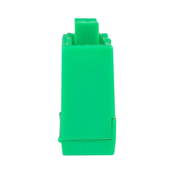 Шина "0" PE (6x9мм) 12 отв. латунь зеленый изолир. корп. на DIN-рейку EKF - Фото 4