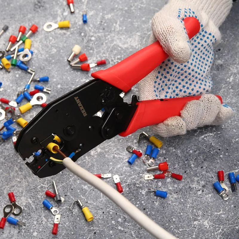 Кримпер HT-336H для обжима изолированных автоклемм 0,5-6,0мм² REXANT - Фото 2