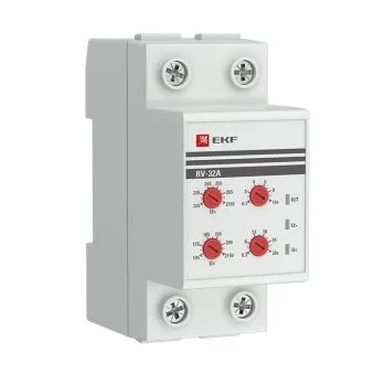 Реле напряжения (сквозное подкл.) RV-32A EKF