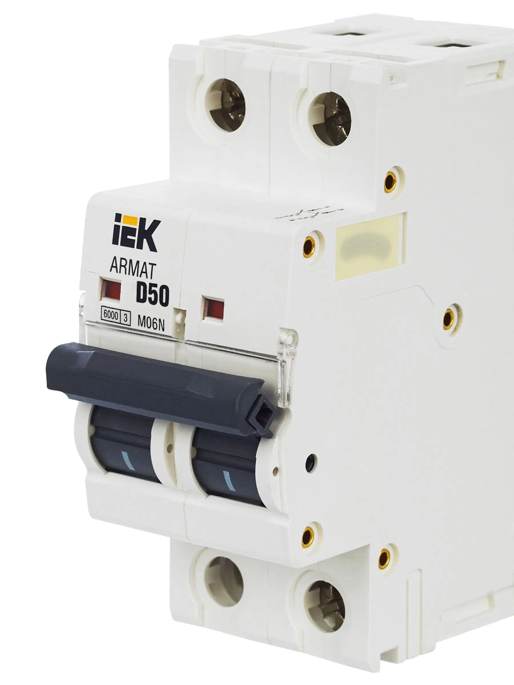 ARMAT Автоматический выключатель M06N 2P D 50А IEK - Фото 3
