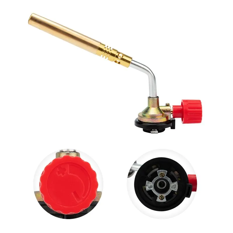 Газовая горелка-насадка GT-18 (механическая с регулятором) паяльного типа REXANT - Фото 2