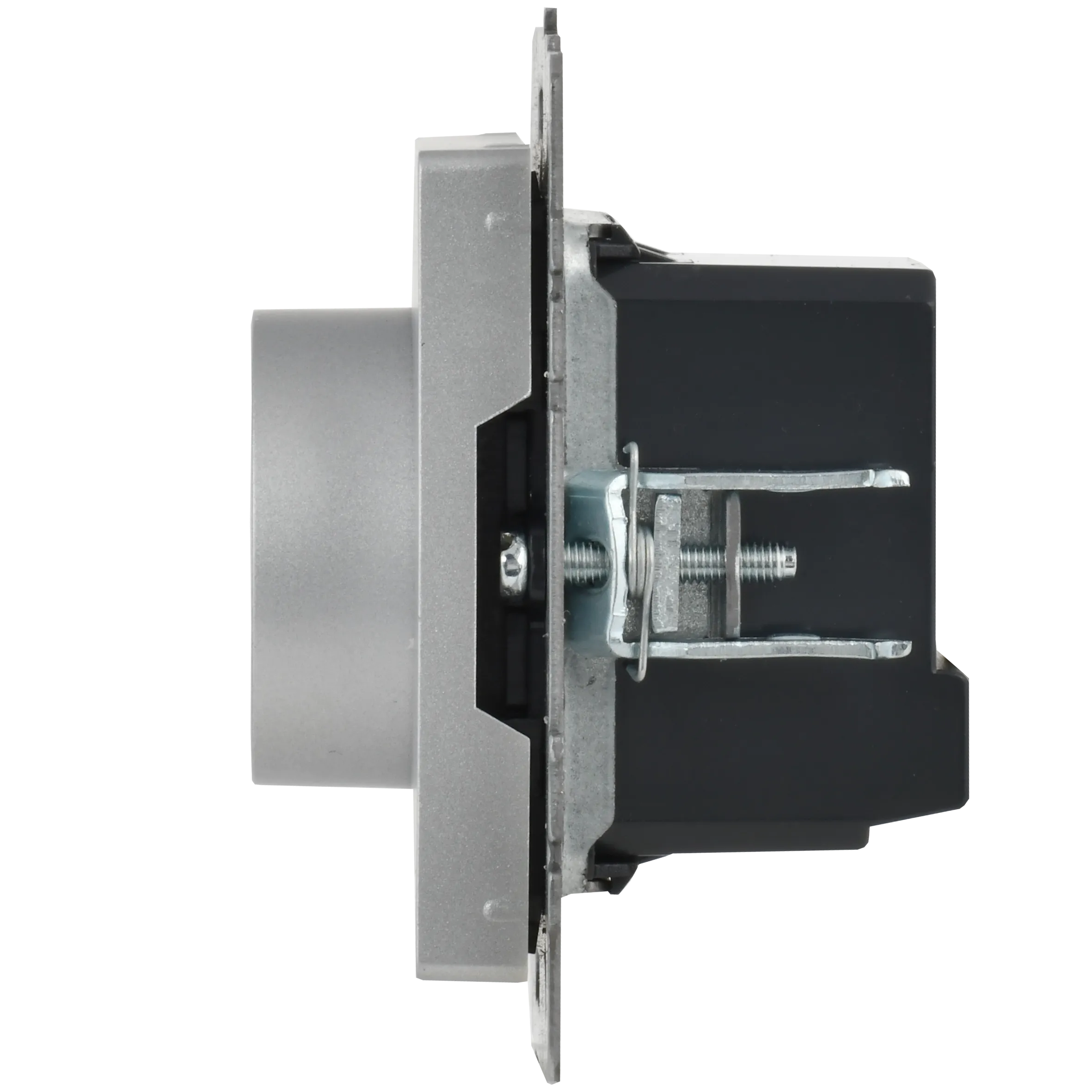 BRITE Термостат электронный с индикацией ТС10-1-БрА алюминий IEK - Фото 4