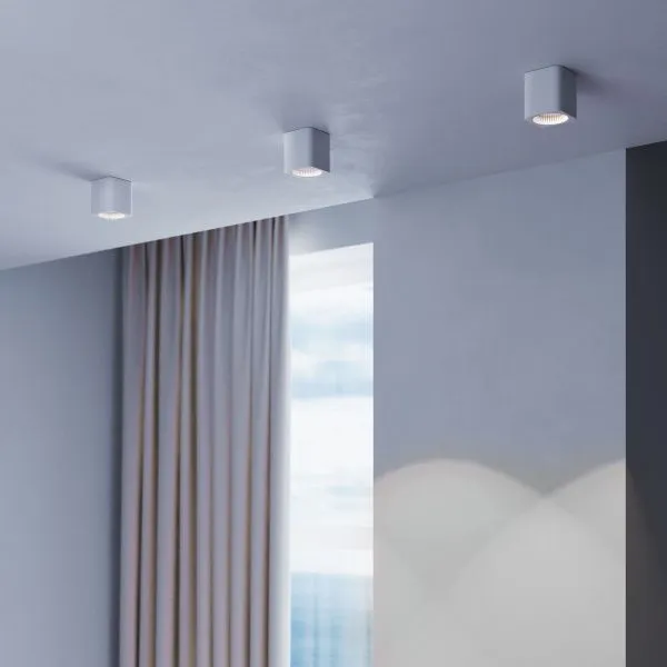 Светильник потолочный светодиодный Matrix 9W 4000К белый 25051/LED Elektrostandard - Фото 2