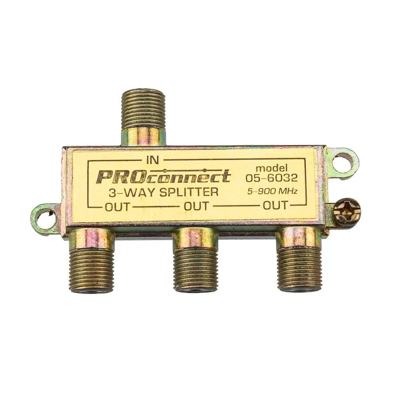 Делитель ТВх3 под F-разъем, 5-900МГц PROconnect - Фото 3
