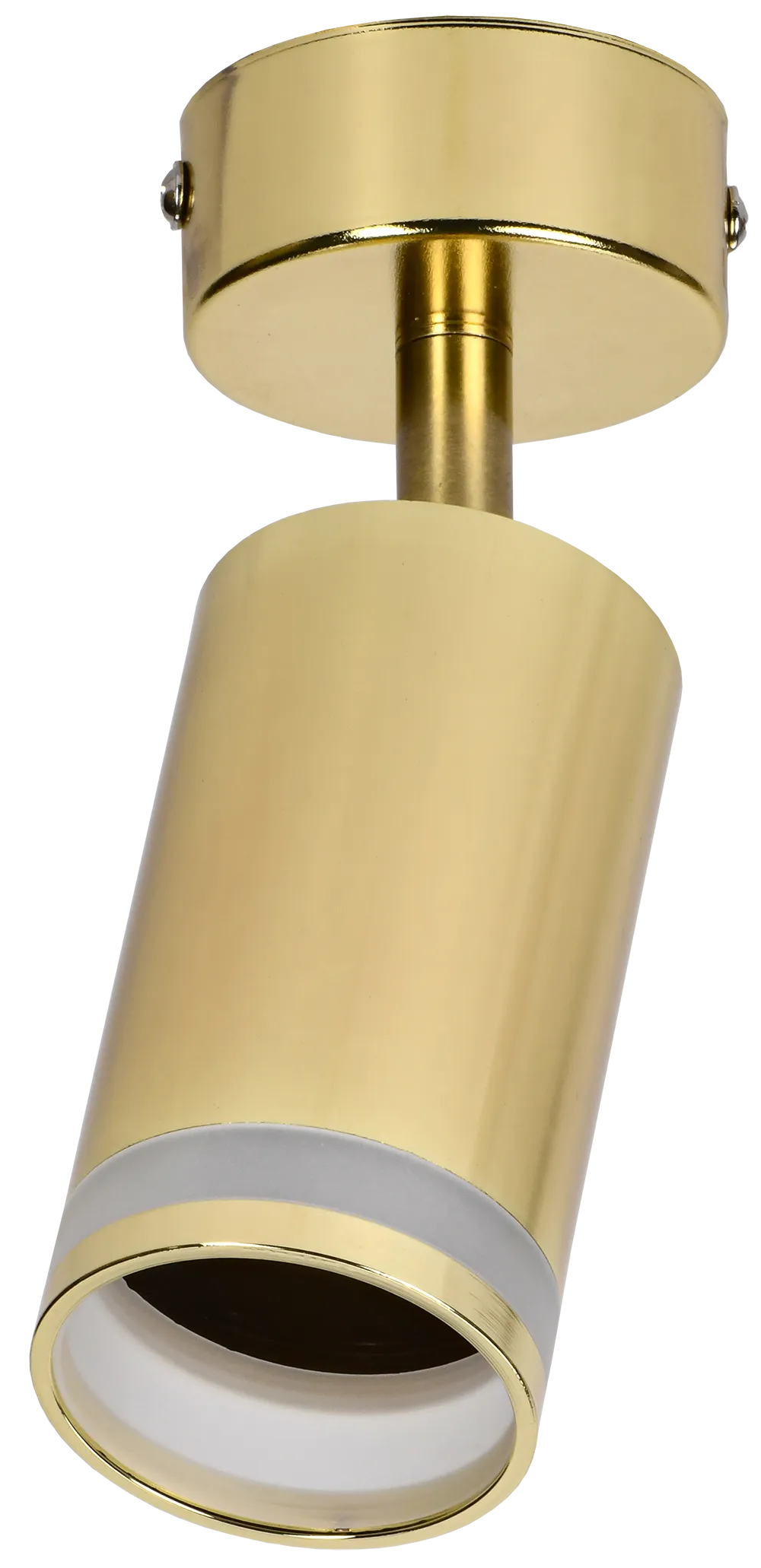 LIGHTING Светильник 4006 накладной настено-потолочный под лампу GU10 золото IEK LT-USB0-4006-GU10-1-K22