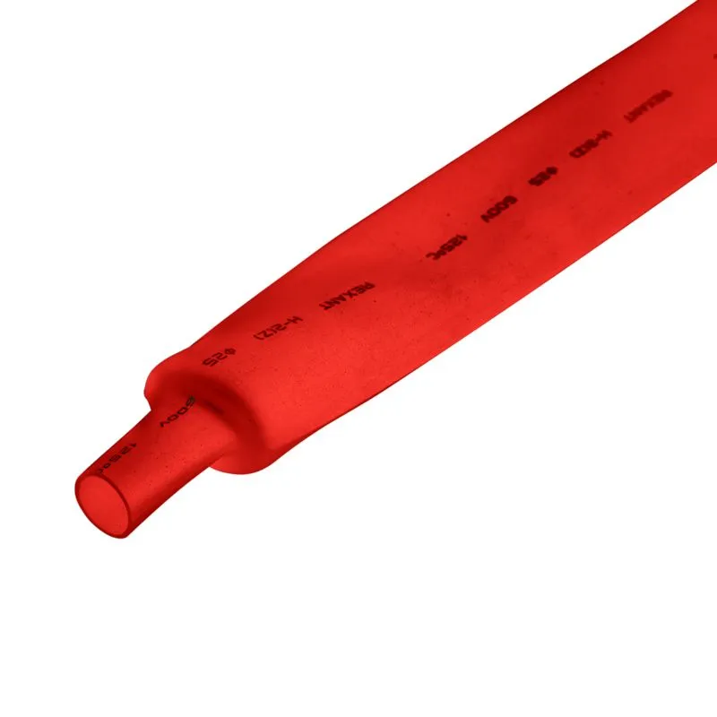 Трубка термоусаживаемая ТУТ нг 25,0/12,5мм, красная, упаковка 10 шт. по 1м REXANT - Фото 2