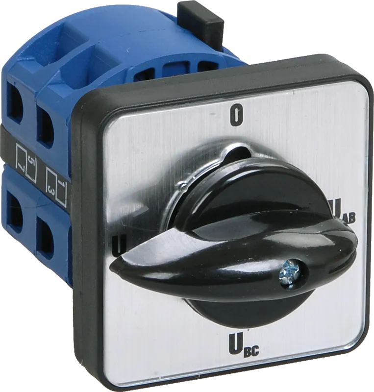 Переключатель кулачковый ПКП10-44/O 10А "Uc-O-Ua-Ub" 4Р/400В IEK