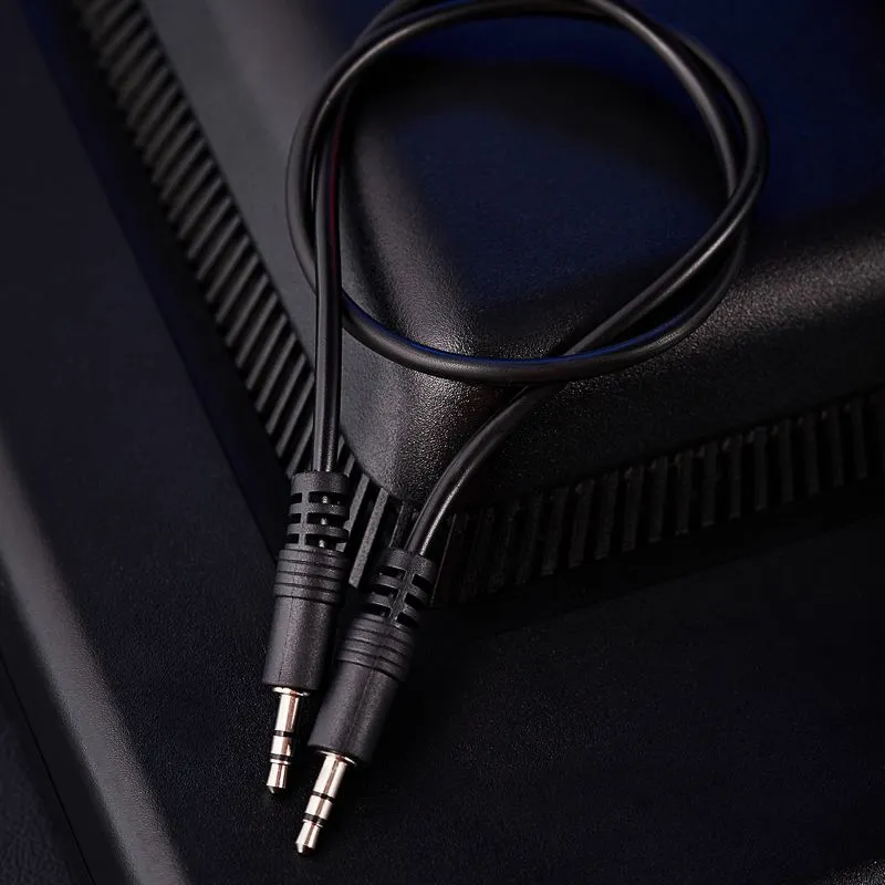 Шнур Стерео 3,5мм штекер - Стерео 3,5мм штекер, 0,5м REXANT - Фото 2