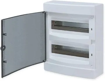 Щит распределительный навесной "Unix" белая дверь 2х12 (24) модулей 361x287x112 IP40