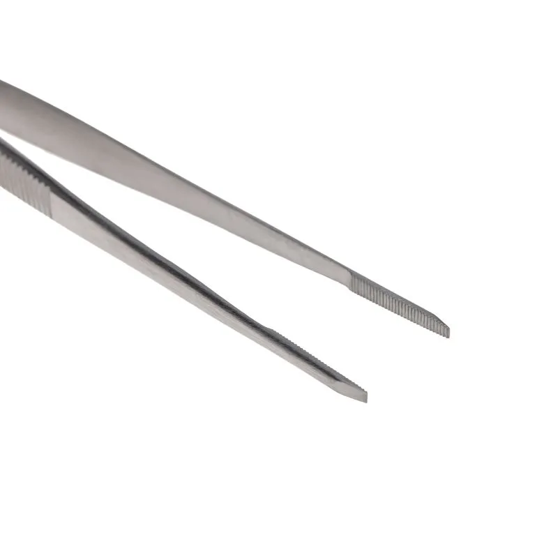 Пинцет прямой, рифленый 155мм ПРОФИ - Фото 5