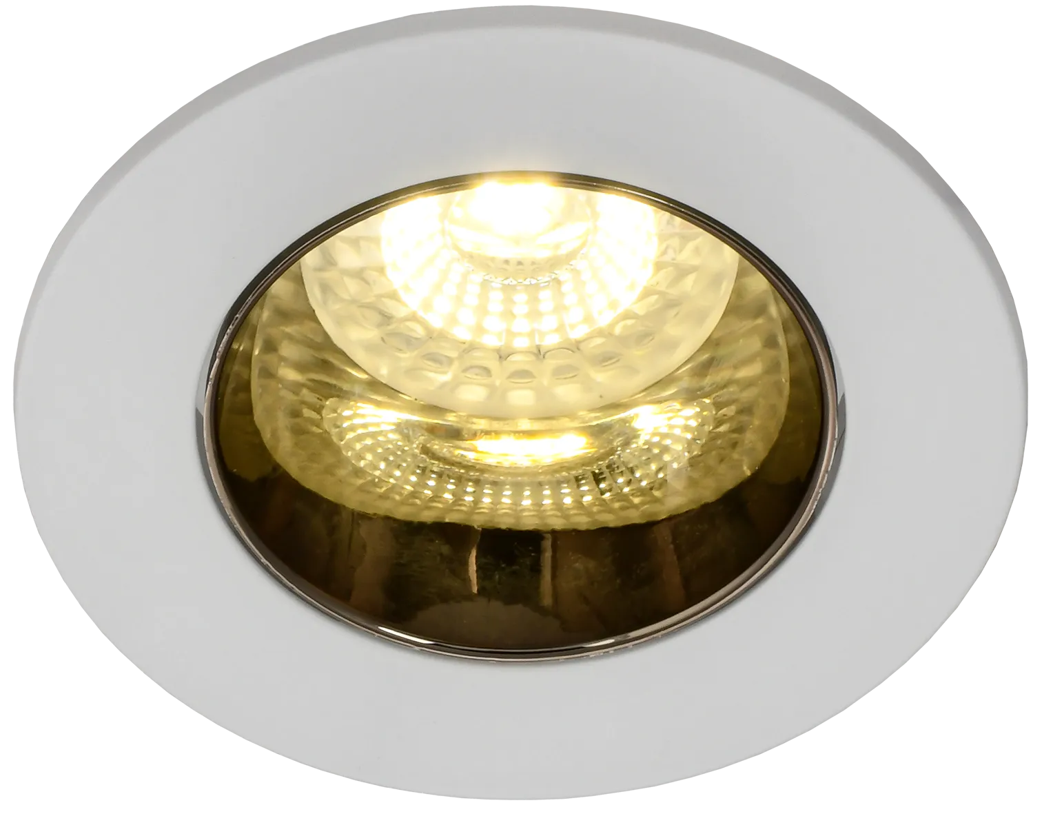 LIGHTING Светильник 4106 встраиваемый поворотный под лампу GU10 белый/шоколад пластик IEK - Фото 3