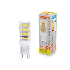 Светодиодная лампа WOLTA WSTD-JCD-5W3KG9-C 5Вт 3000K G9 WSTD-JCD-5W3KG9-C