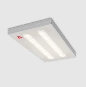 Светильник WOLTA PRO ОФИС ДВО01-18-242-4К-90 с БАП EM1 18Вт 4000К Ra90 IP40 Микропризма 2400лм 595х2 ДВО01-18-242-4К-90