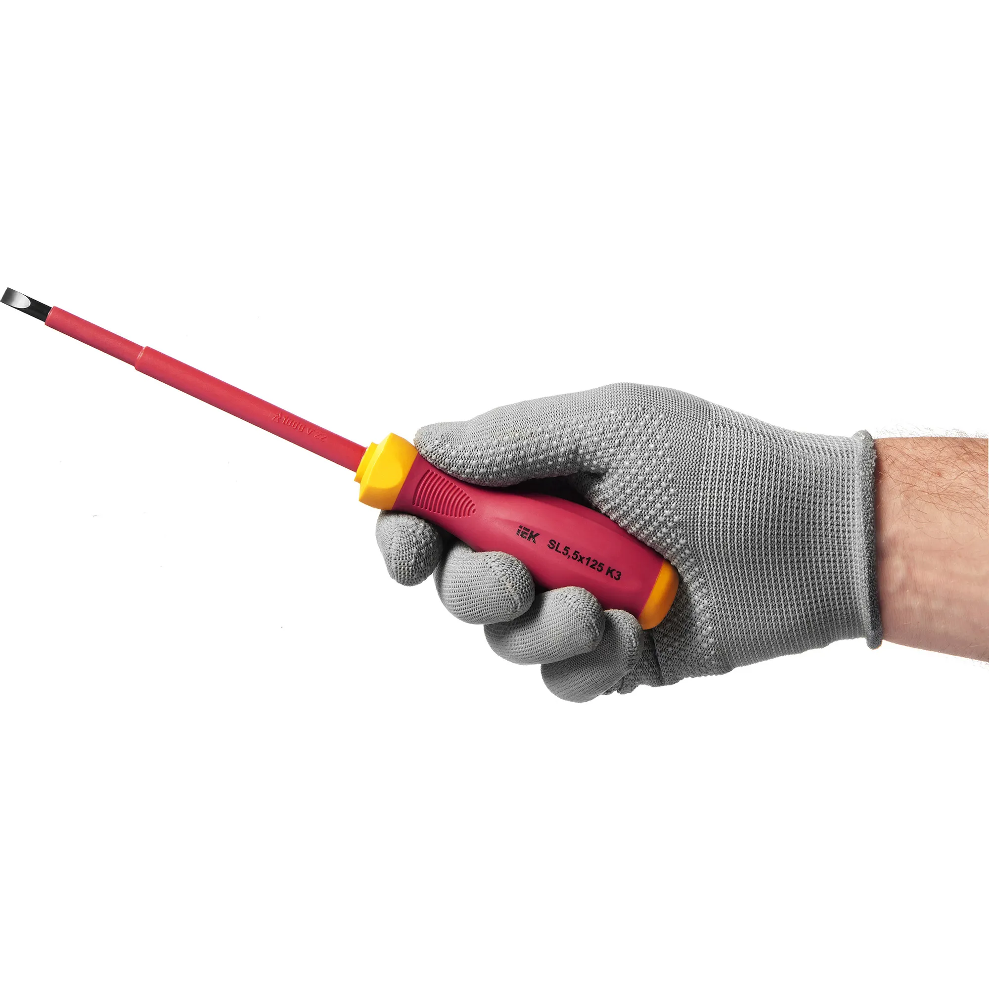 ARMA2L 3 Отвертка диэлектрическая SL5,5х125 K3 IEK - Фото 5