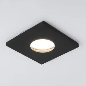 Светильник точечный влагозащищенный 126 MR16 черный матовый Elektrostandard a053362