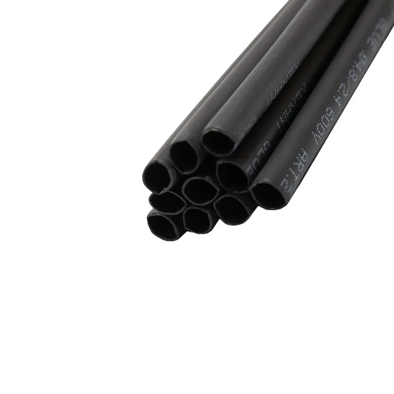 Трубка термоусаживаемая СТТК (2:1) двустенная клеевая 4,8/2,4мм, черная, упаковка 10 шт. по 1м REXANT - Фото 5