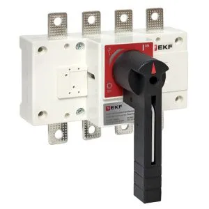 Рубильник-выключатель 160A 4P c рукояткой управления для прямой установки PowerSwitch EKF psds-160-4