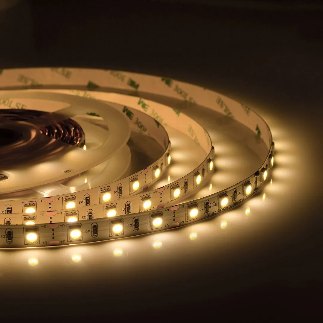 Лента светодиодная СТ smd5050 60д/м 12В 3000К IP20 5м Apeyron