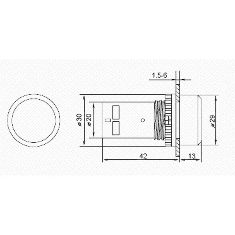 Кнопка EB22 возвратная зеленая NO+NC 300 В - Фото 5