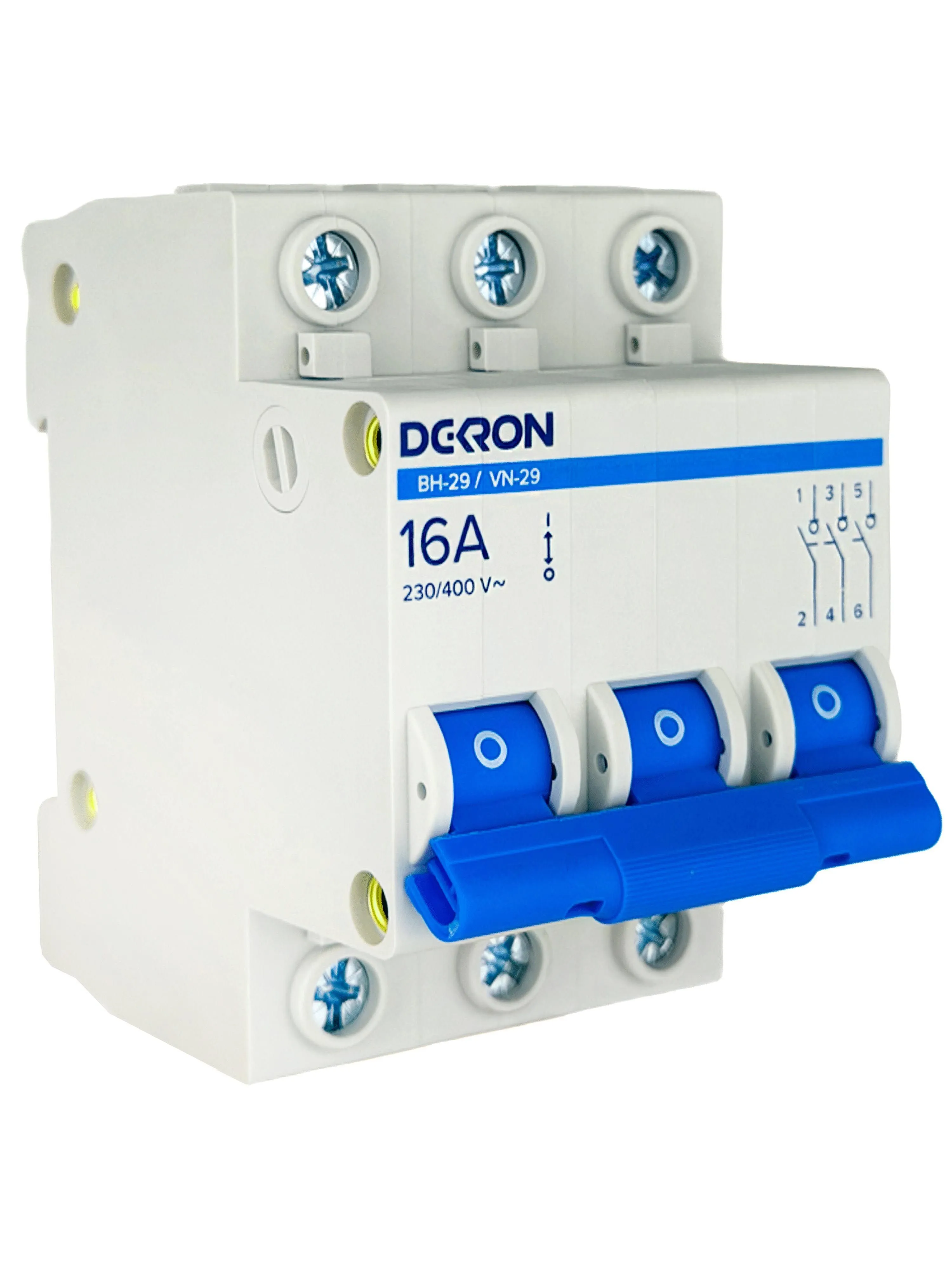 Выключатель нагрузки ВН-29 3P 16А - Фото 2