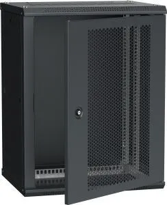 ITK Шкаф LINEA W 12U 600х450мм дверь перфорированная чёрный LWR5-12U64-PF
