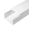 Кабель-канал белый 2-й замок в п/э 60х40 мм (18 м/уп) Промрукав PR03.0055
