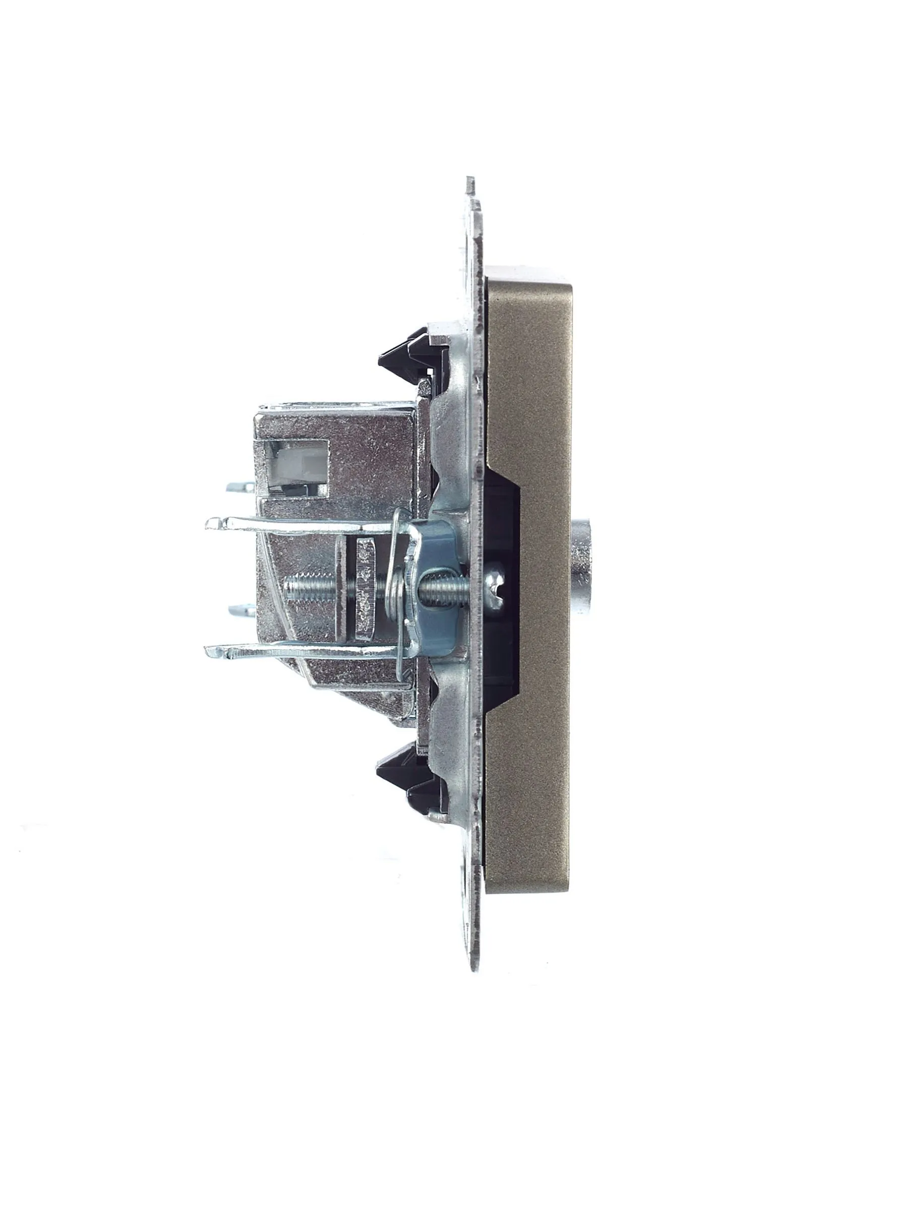 BRITE Розетка TV оконечная РТВ11-0-БрШ шампань IEK - Фото 2