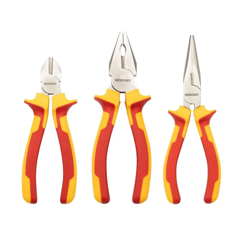 Набор диэлектрического инструмента RI-02, тканевый пенал, 11 предметов, до 1000В REXANT - Фото 4