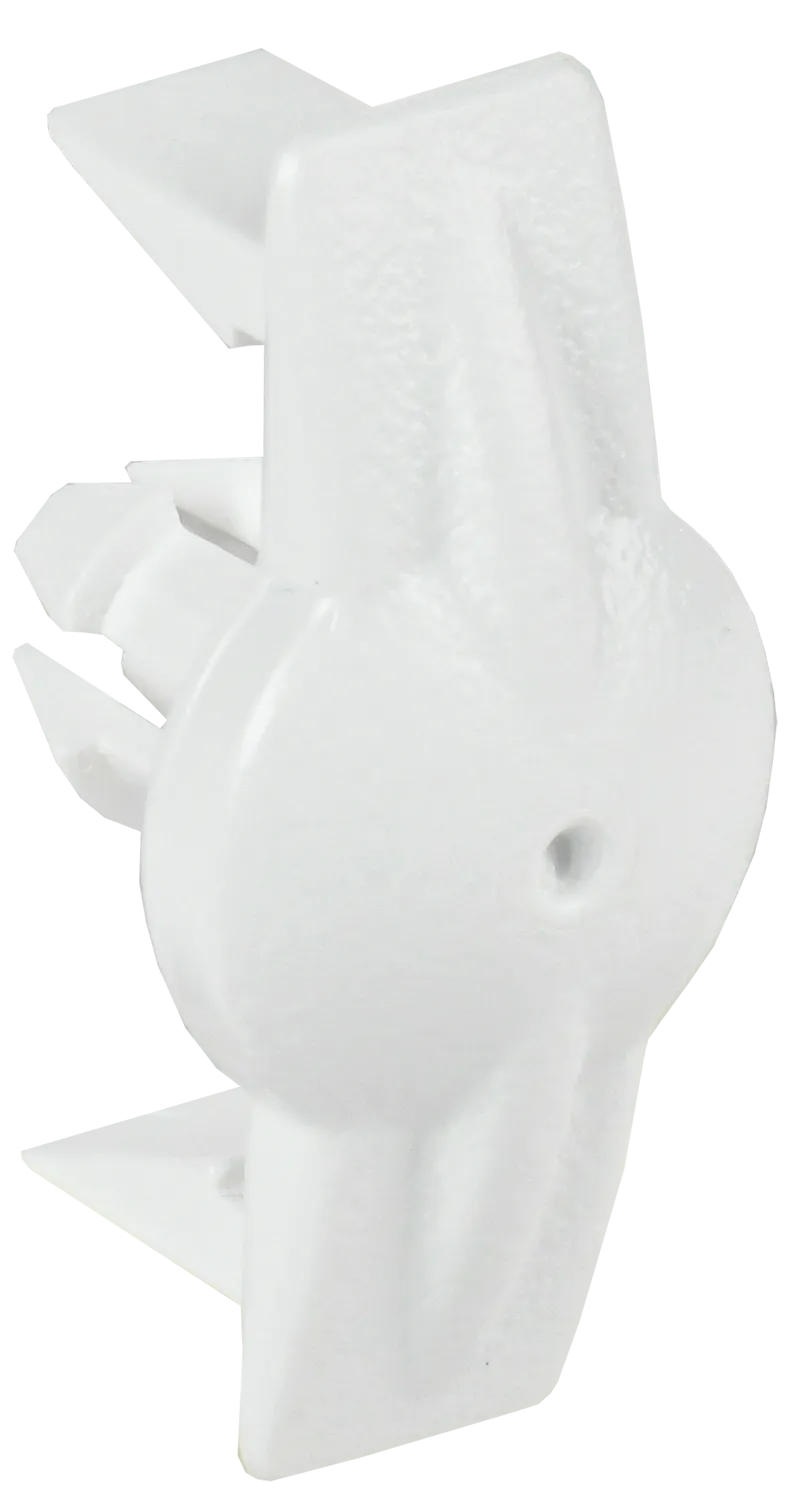 TITAN 5 Соединитель фальш-панели белый IEK