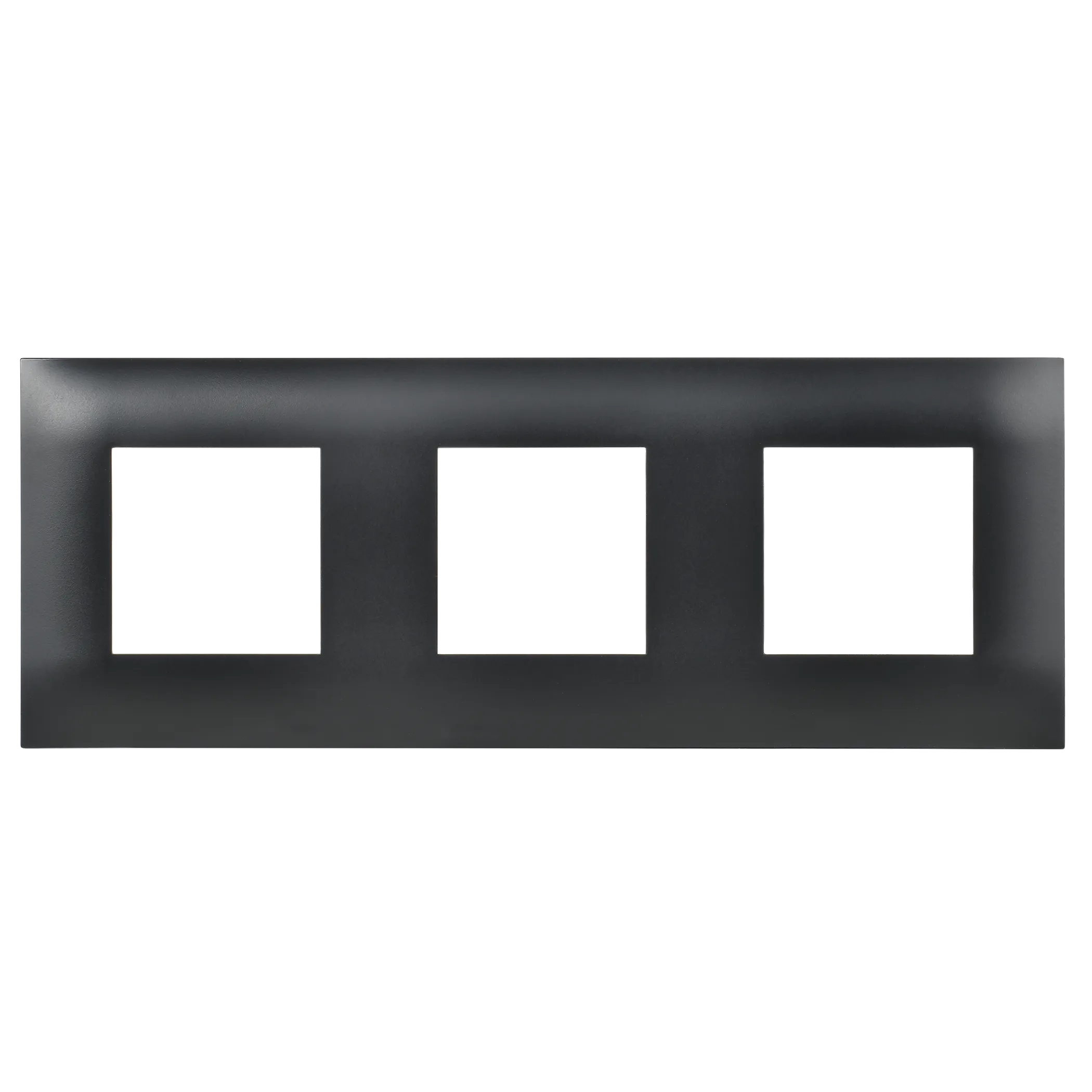 SKANDY Рамка 3-местная SK-F03Bl черный IEK - Фото 3