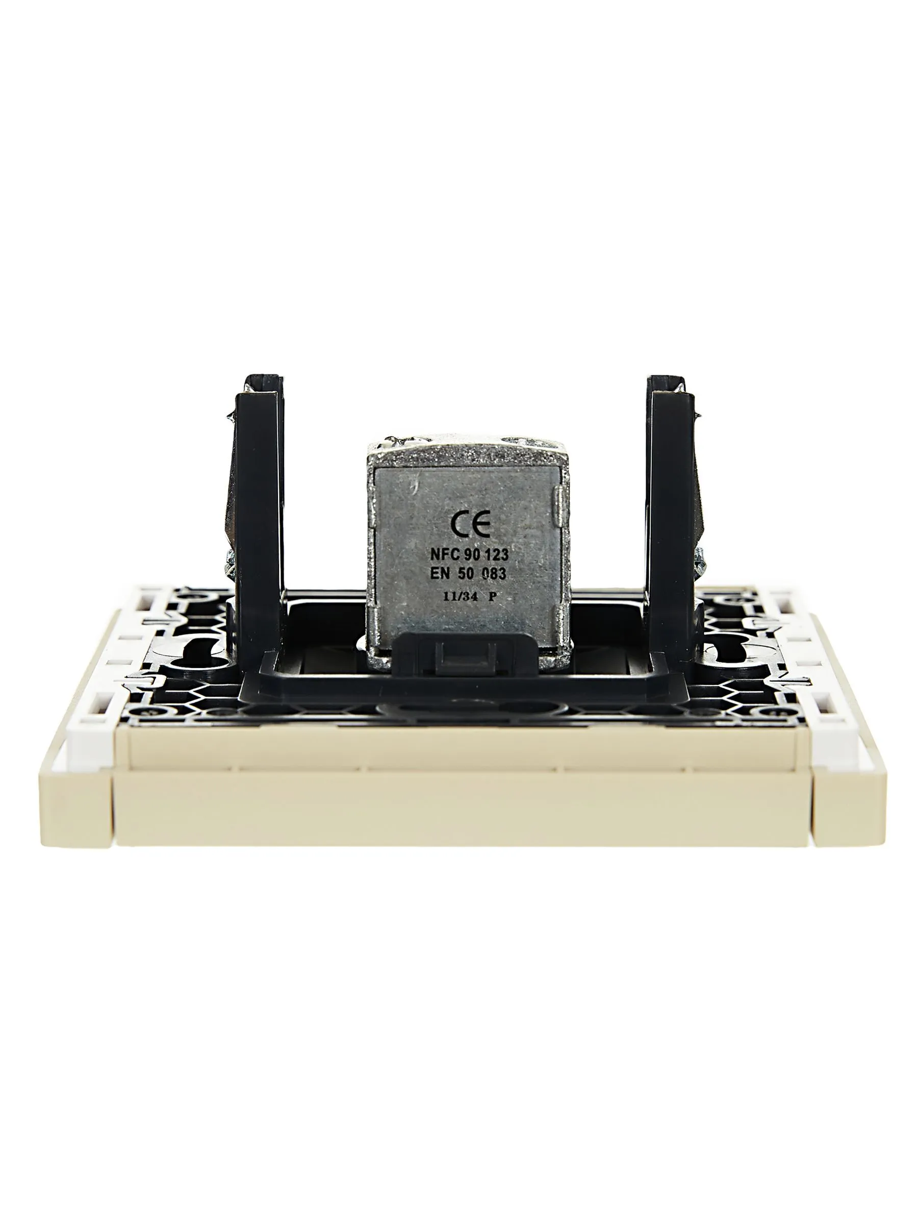 FORTE&PIANO Розетка TV проходная FP429 ваниль IEK - Фото 4