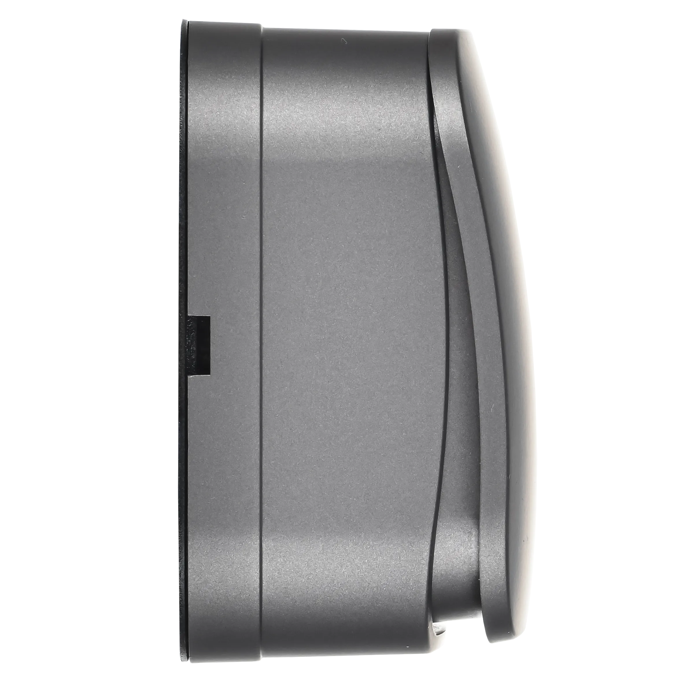 GLORY Выключатель 1-клавишный для открытой установки проходной 10А ВСп10-1-0-ХСм сталь матовый IEK - Фото 4