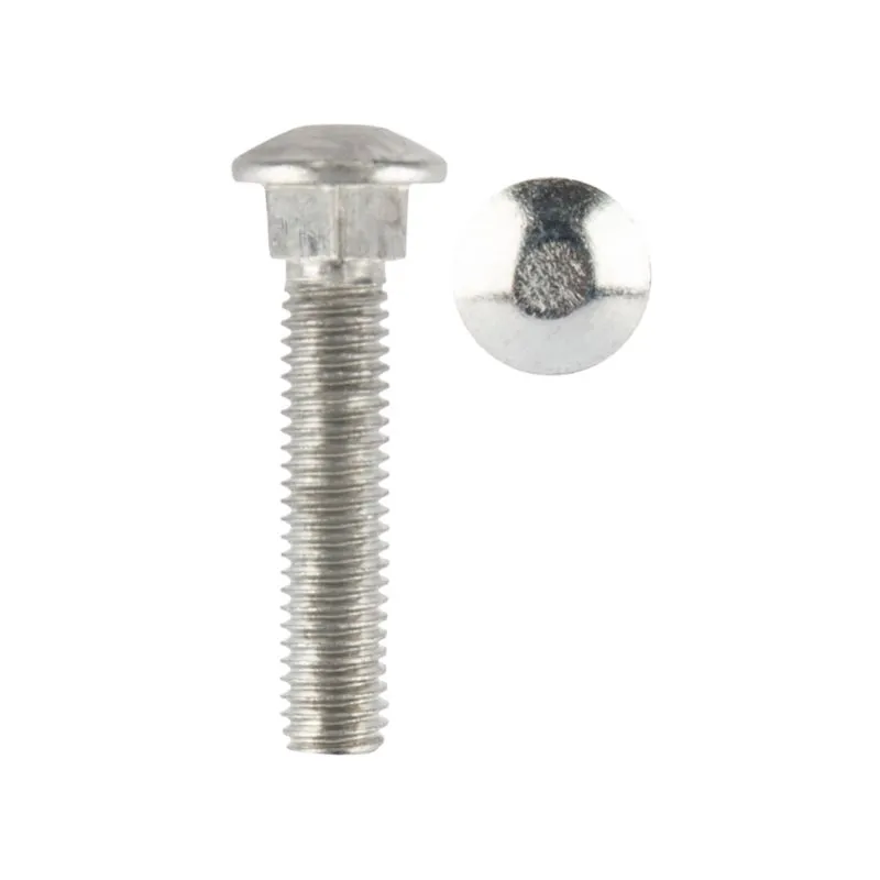 Болт мебельный KRANZ DIN 603, 8х40,  пакет (2шт.) - Фото 2