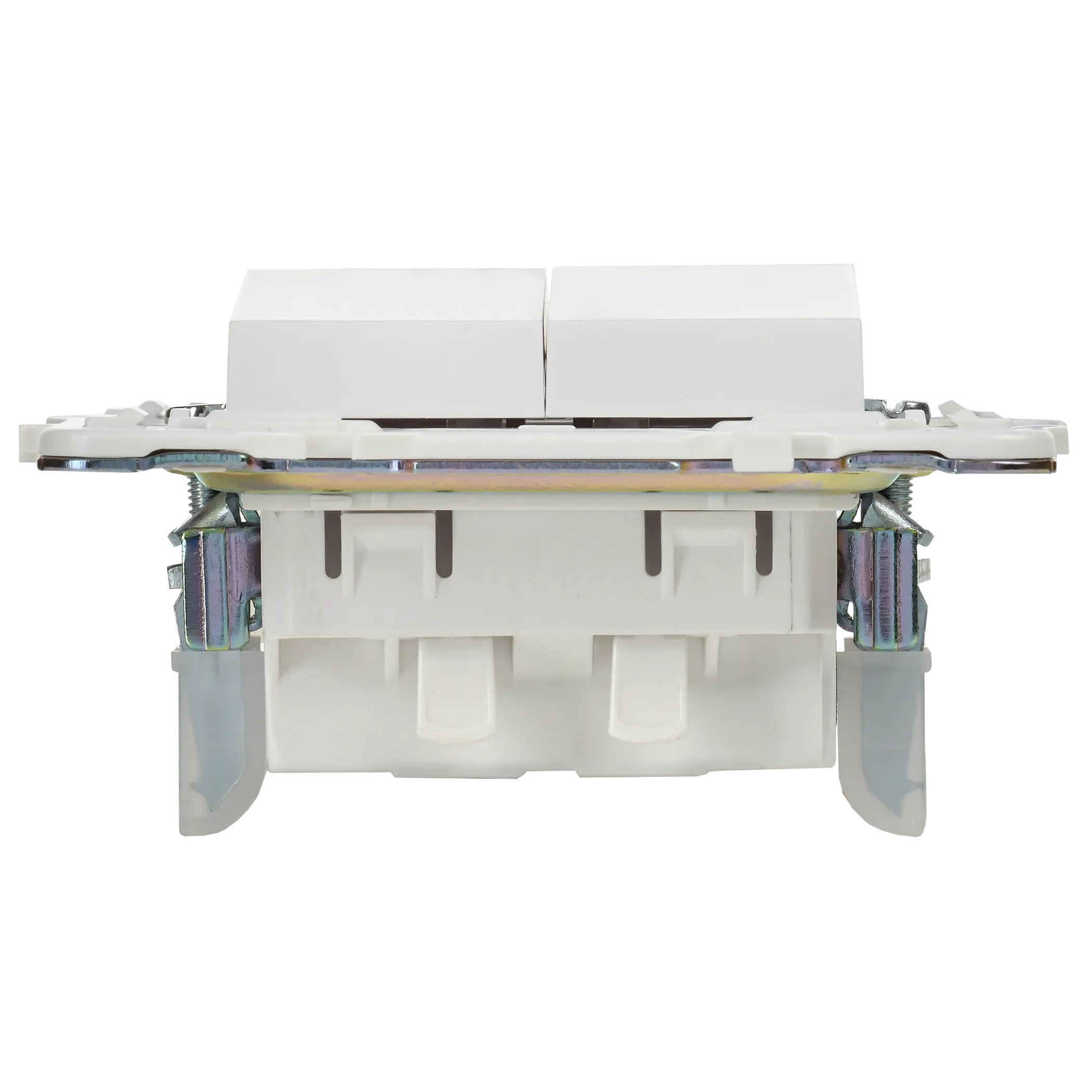 SKANDY Выключатель 2-клавишный 10А SK-V04W арктический белый IEK - Фото 6