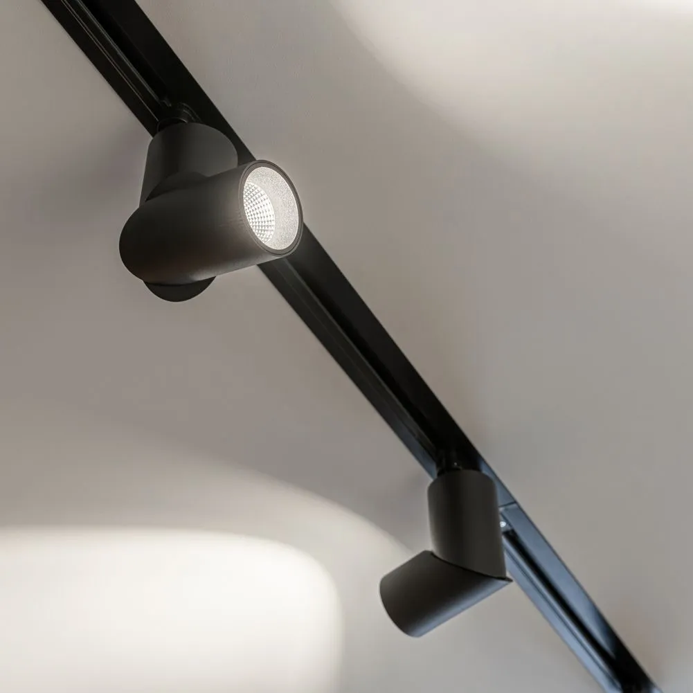 Светильник светодиодный трековый для однофазного шинопровода Corner Черный 15W 4200K LTB33 Elektrost - Фото 2