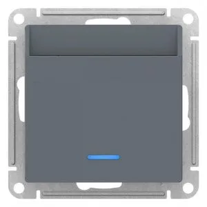 Выключатель карточный СП AtlasDesign 10А IP20 без задержки времени механизм грифель SE ATN000767 559913