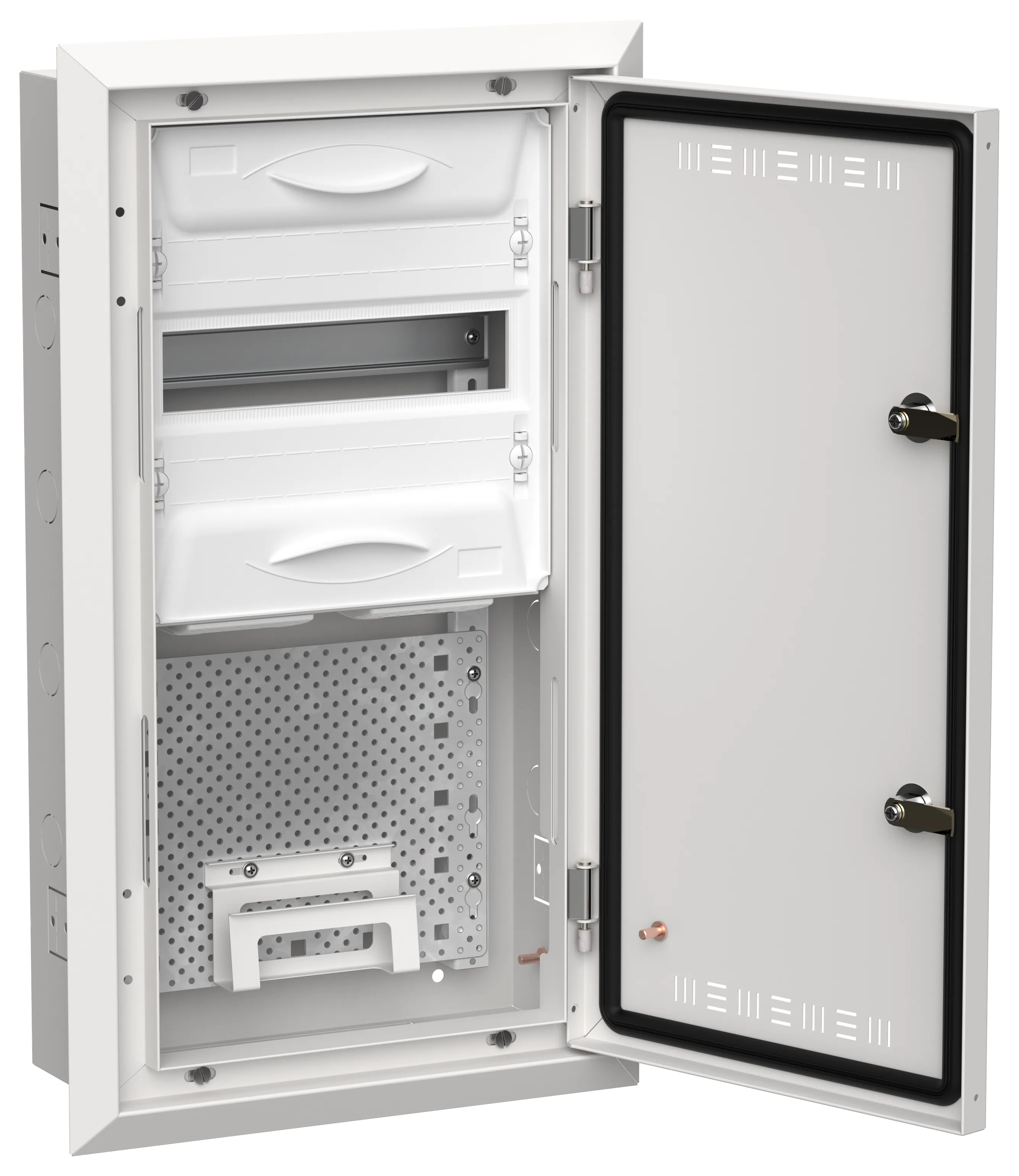 TITAN 5 Корпус комбинированный ЩРв-12 (1х36) 630х365х130мм IP30 белый IEK