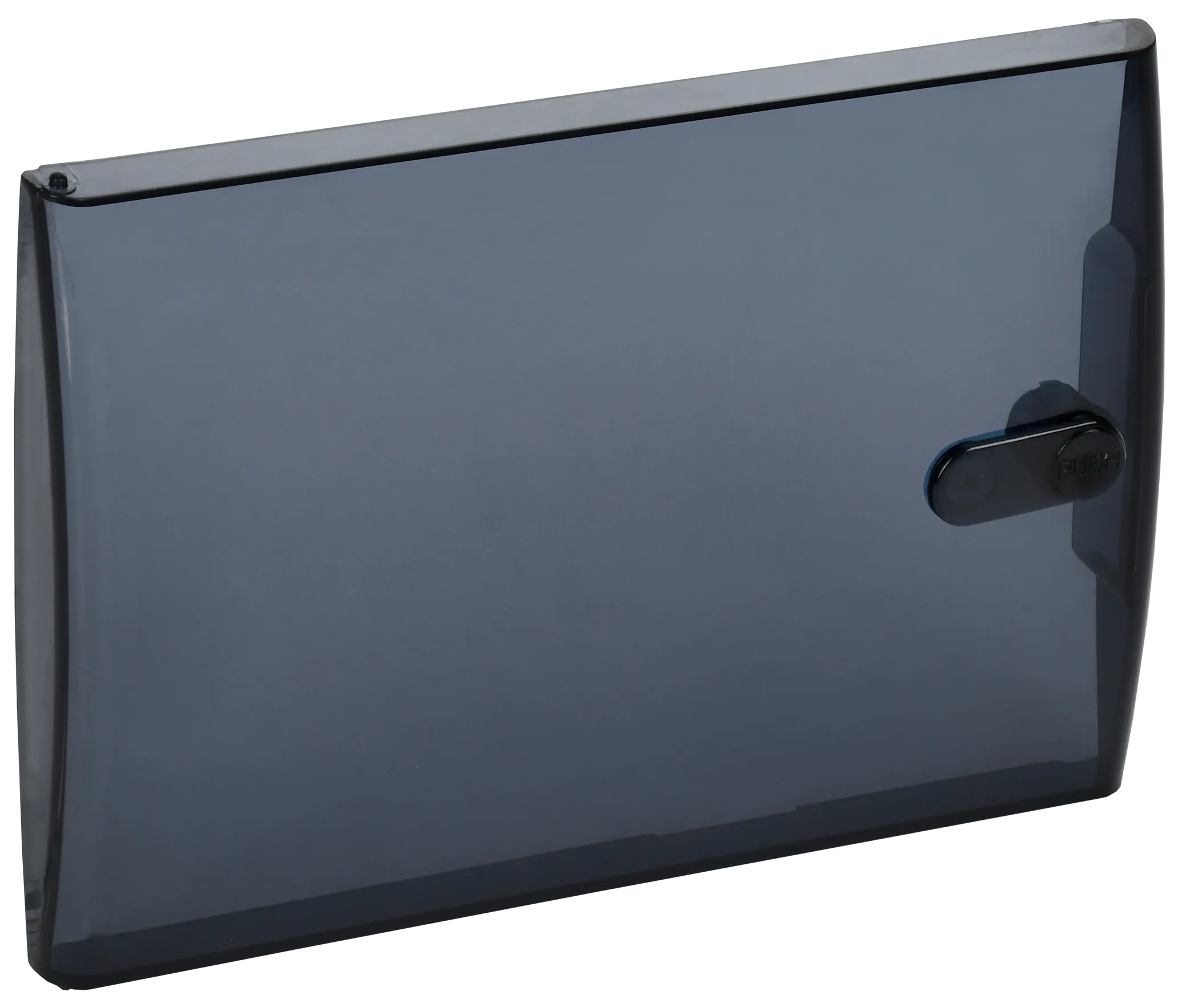 TEKFOR Дверца для корпуса пластикового ЩРН(В)-П-8 IP41 черная прозрачная IEK TF-KP12D-DV-08-K02