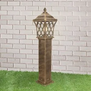 Светильник ландшафтный IP44 Cassiopeya F черное золото GL 1018F Elektrostandard a039870